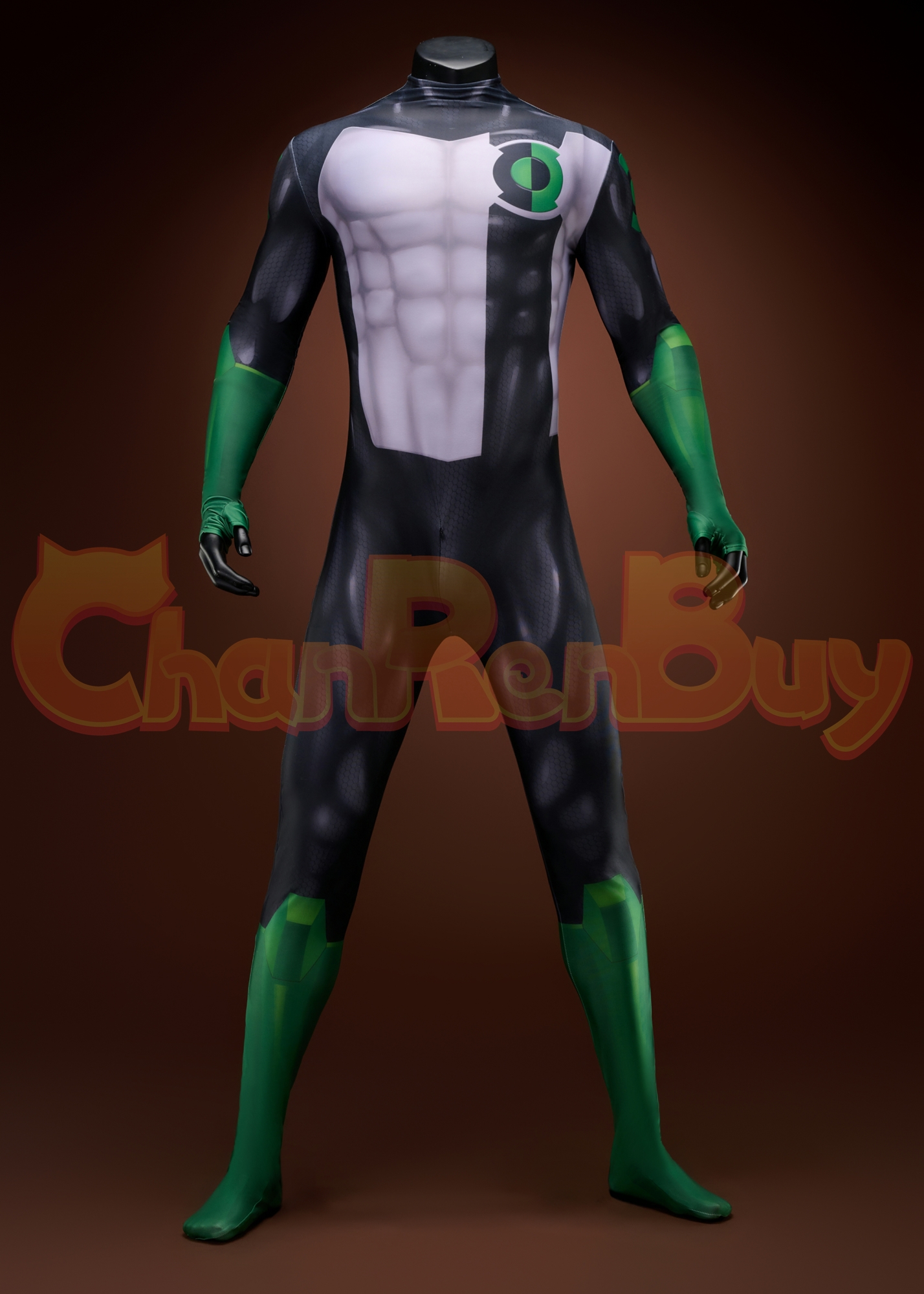Green Lantern Kyle Rayner Costume Cosplay Bodysuit For Adult Kids