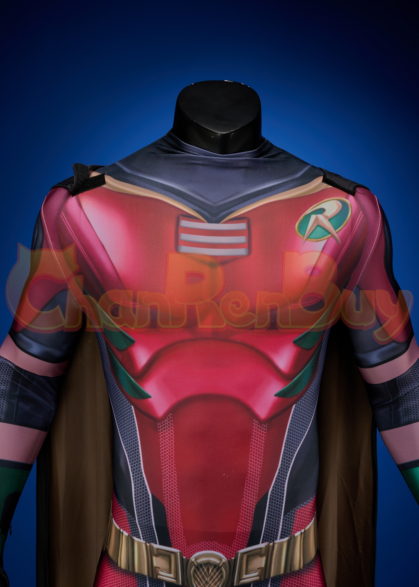 Titans Costume Robin Bodysuit Cosplay for Adult Kid