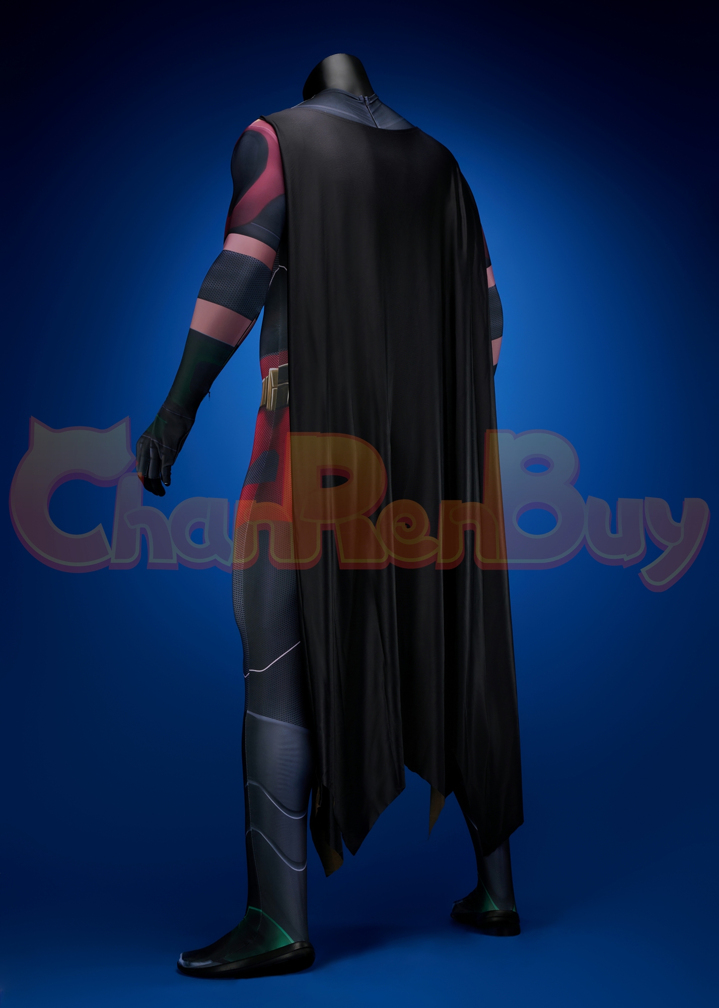 Titans Costume Robin Bodysuit Cosplay for Adult Kid