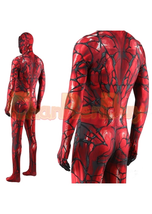 Carnage Costume Cosplay Venom: Let There Be Carnage Bodysuit for Adult Kid
