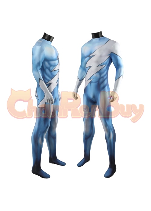 Quicksilver Costume Cosplay Uncanny X-men Bodysuit for Adult Kid