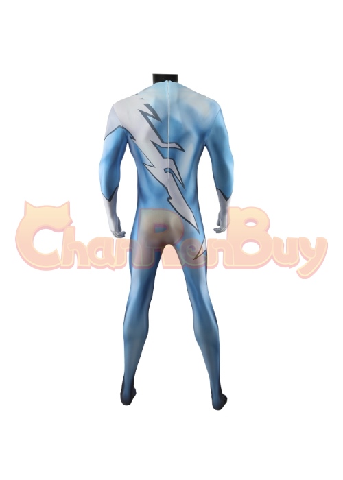 Quicksilver Costume Cosplay Uncanny X-men Bodysuit for Adult Kid