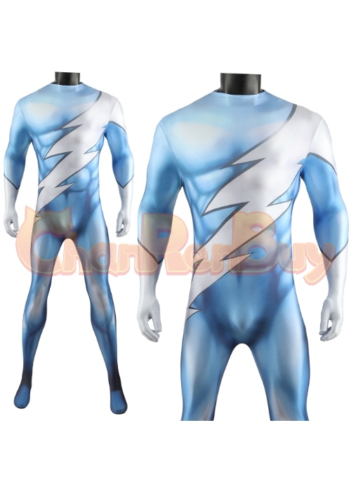 Quicksilver Costume Cosplay Uncanny X-men Bodysuit for Adult Kid