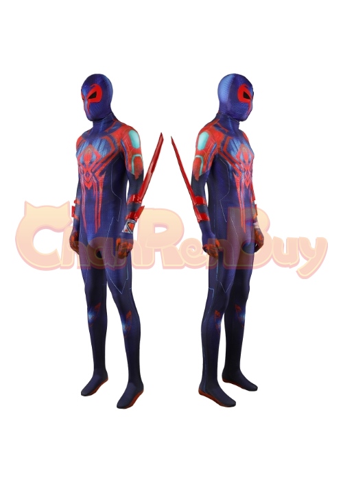 Spider-Man 2099 Costume Cosplay Bodysuit for Adult Kid Ver.8