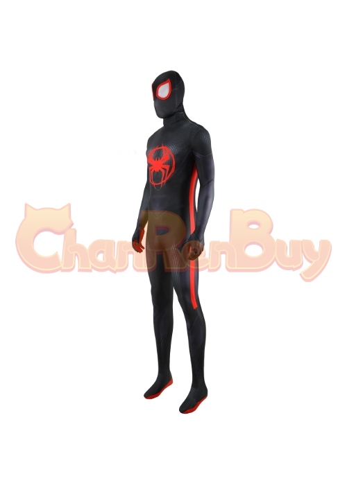 Miles Morales Costume Cosplay Spider-Man Across the Spider-Verse Bodysuit for Adult Kid Ver.8