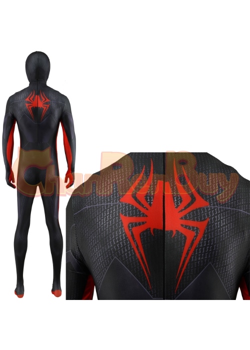 Miles Morales Costume Cosplay Spider-Man Across the Spider-Verse Bodysuit for Adult Kid Ver.8
