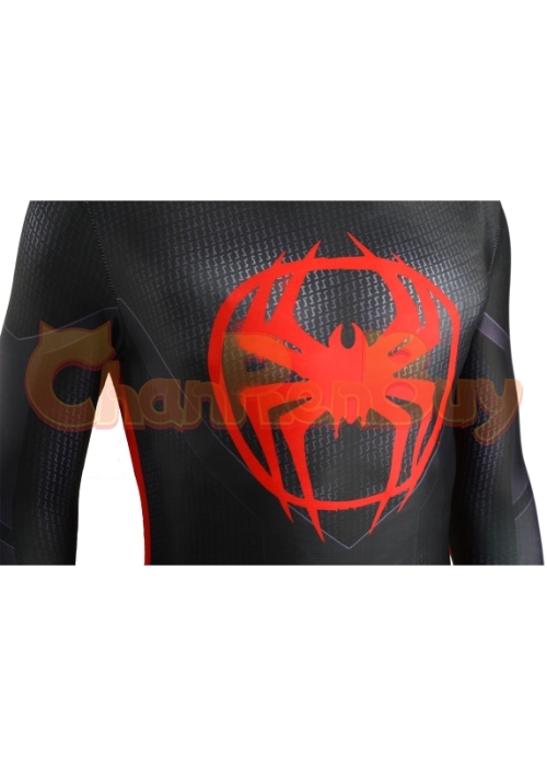 Miles Morales Costume Cosplay Spider-Man Across the Spider-Verse Bodysuit for Adult Kid Ver.8