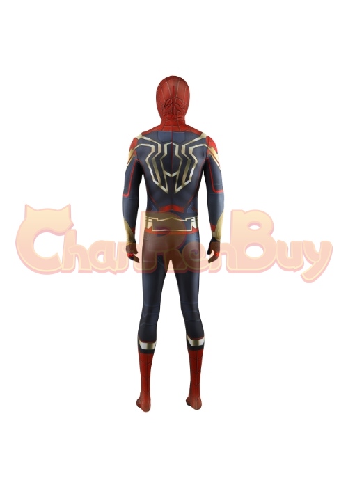 Avengers Infinity War Peter Parker Iron Spider Man Suit Cosplay Bodysuit Ver.1