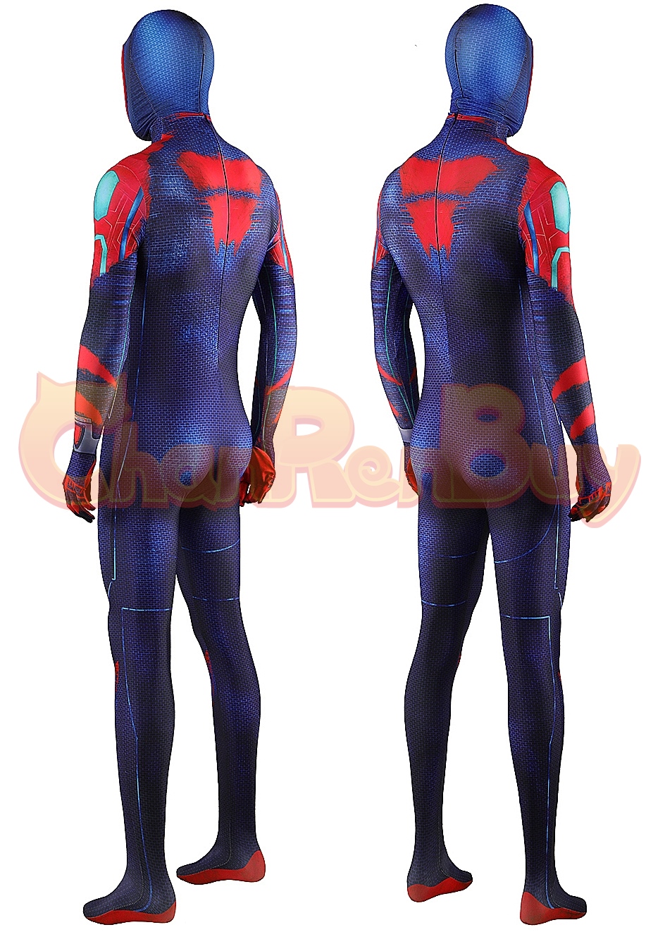 Spider-Man 2099 Costume Spider Man Bodysuit Cosplay
