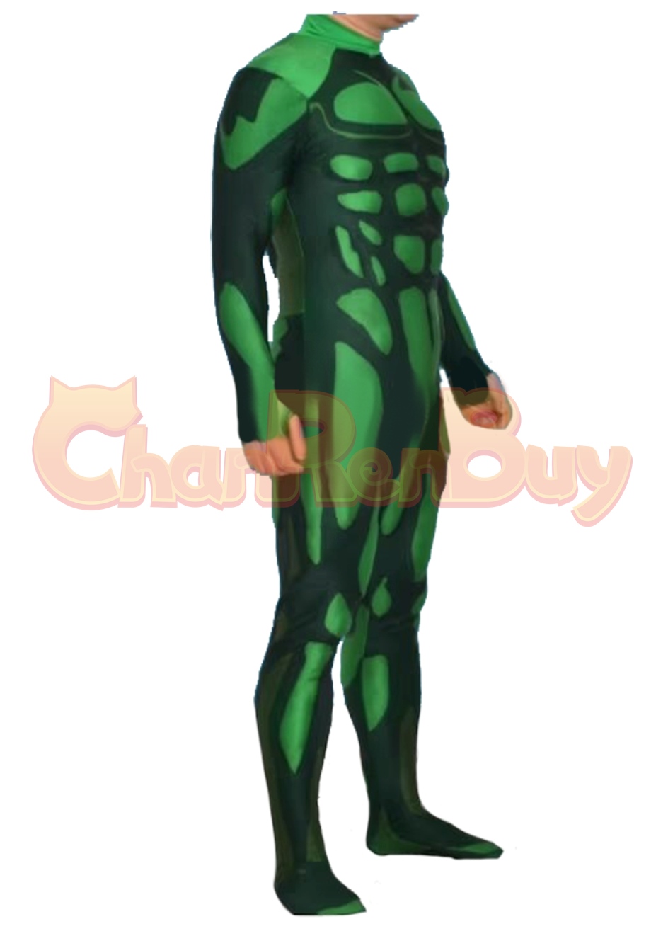 Green Muscle Suit Costume Bodysuit Cosplay
