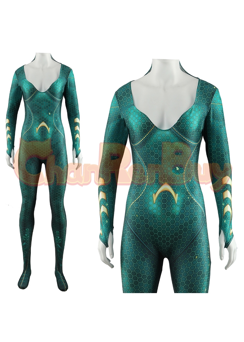 Aquaman and the Lost Kingdom Costume Mera Bodysuit Cosplay