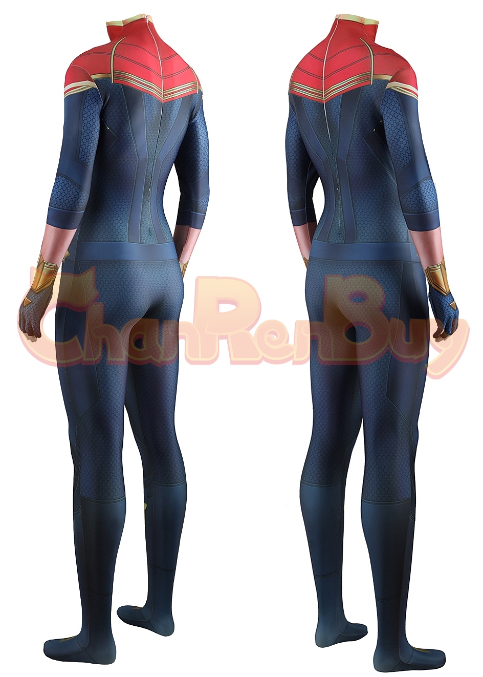 The Marvels 2 Costume Carol Danvers Captain Marvel Bodysuit Cosplay Ver.6