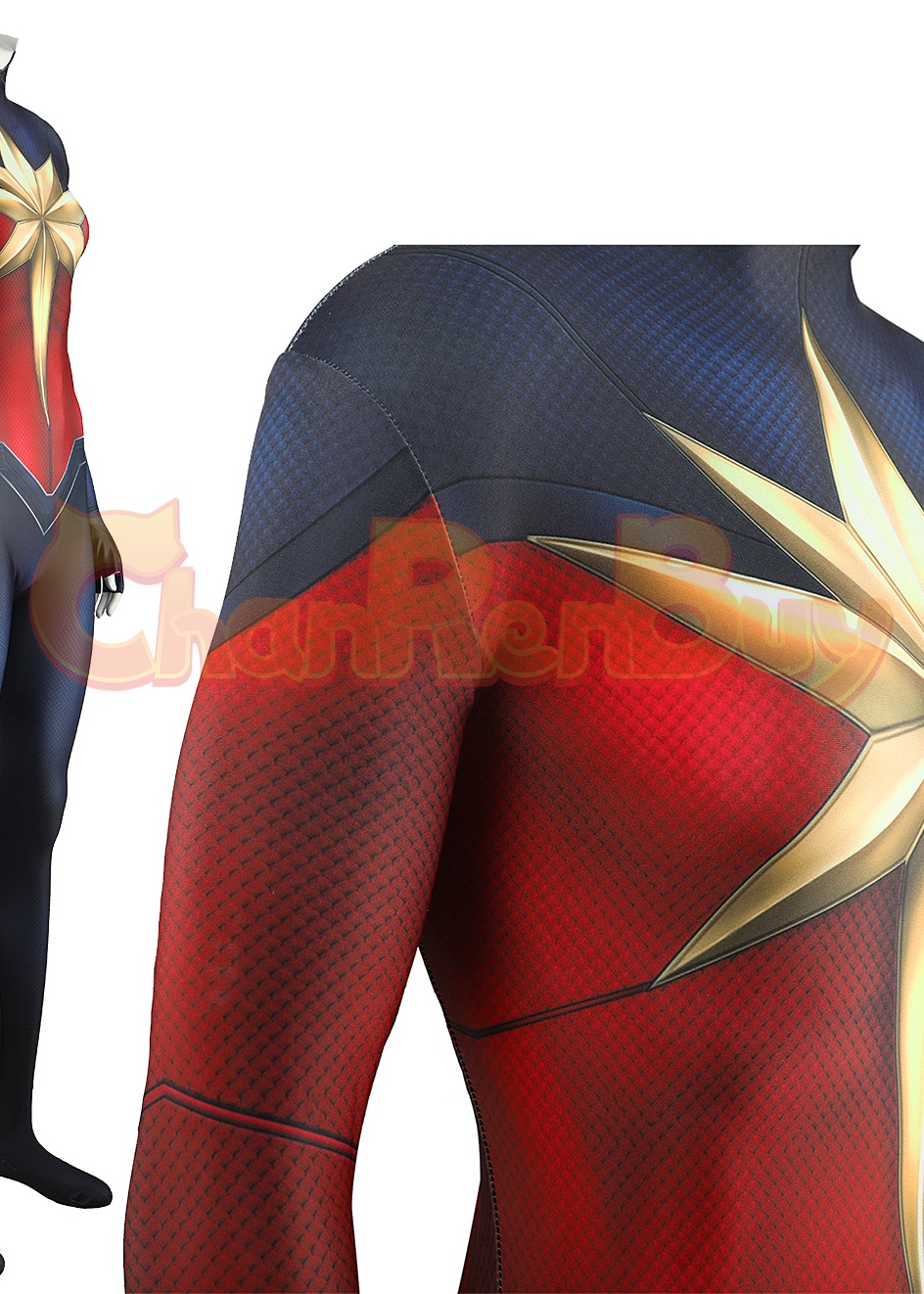 The Marvels 2 Costume Carol Danvers Captain Marvel Bodysuit Cosplay Ver.7