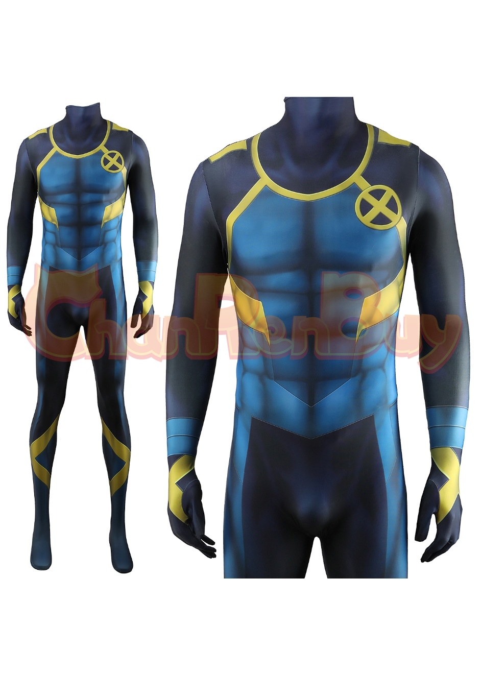 The X-Men Costume Cyclops Bodysuit Cosplay