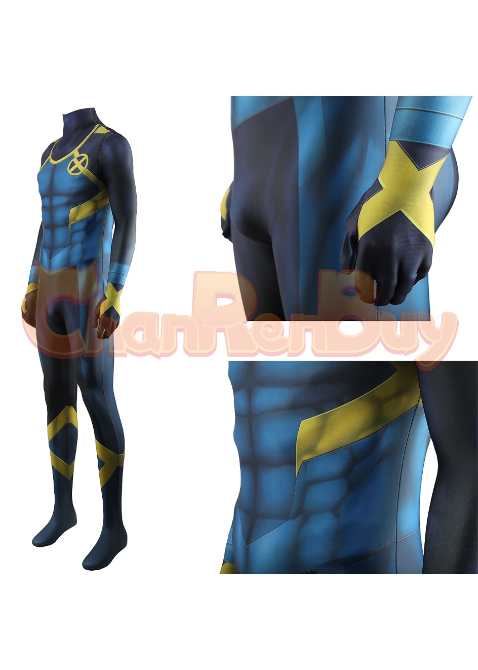The X-Men Costume Cyclops Bodysuit Cosplay