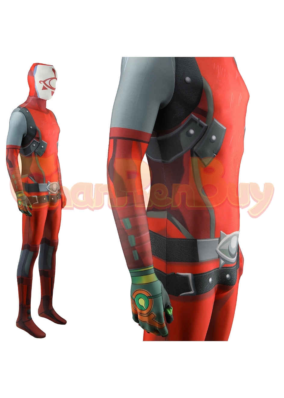The Legend of Zelda: Tears of the Kingdom Costume Yiga Clan Bodysuit Cosplay