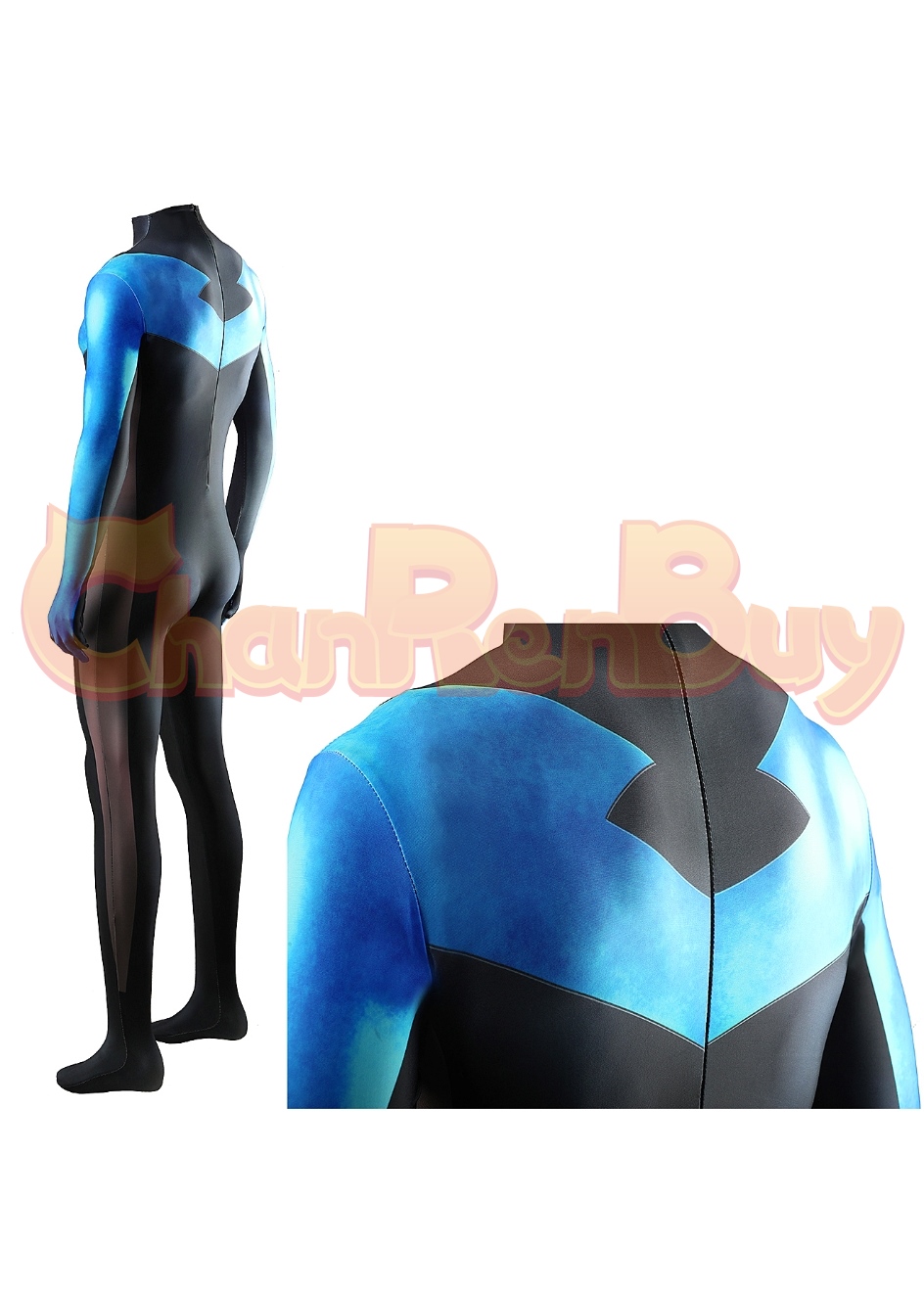 Nightwing Costume Bodysuit Cosplay