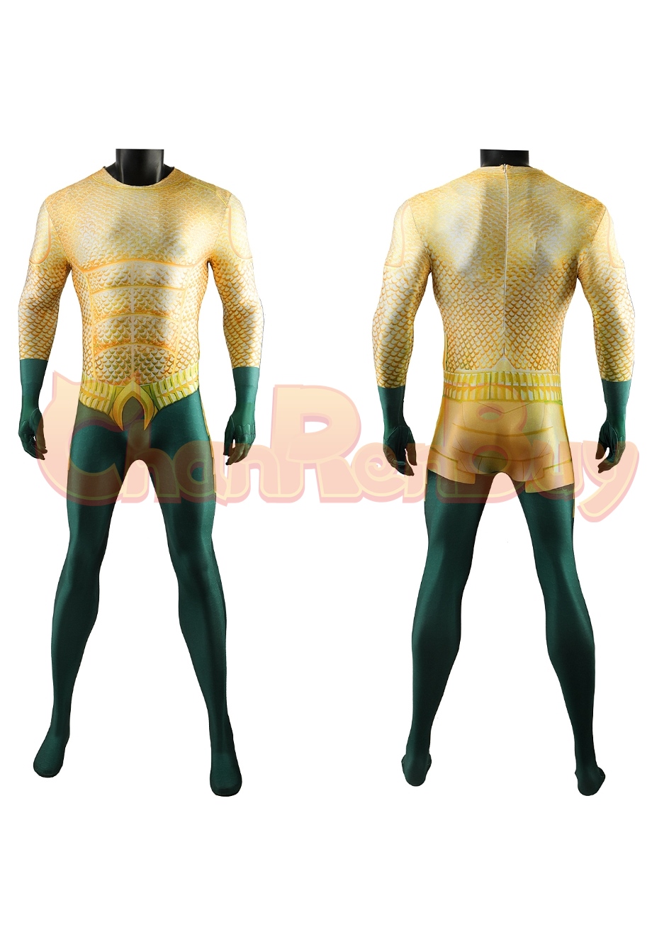 Aquaman Costume Bodysuit Arthur Curry Cosplay for Adult Kid