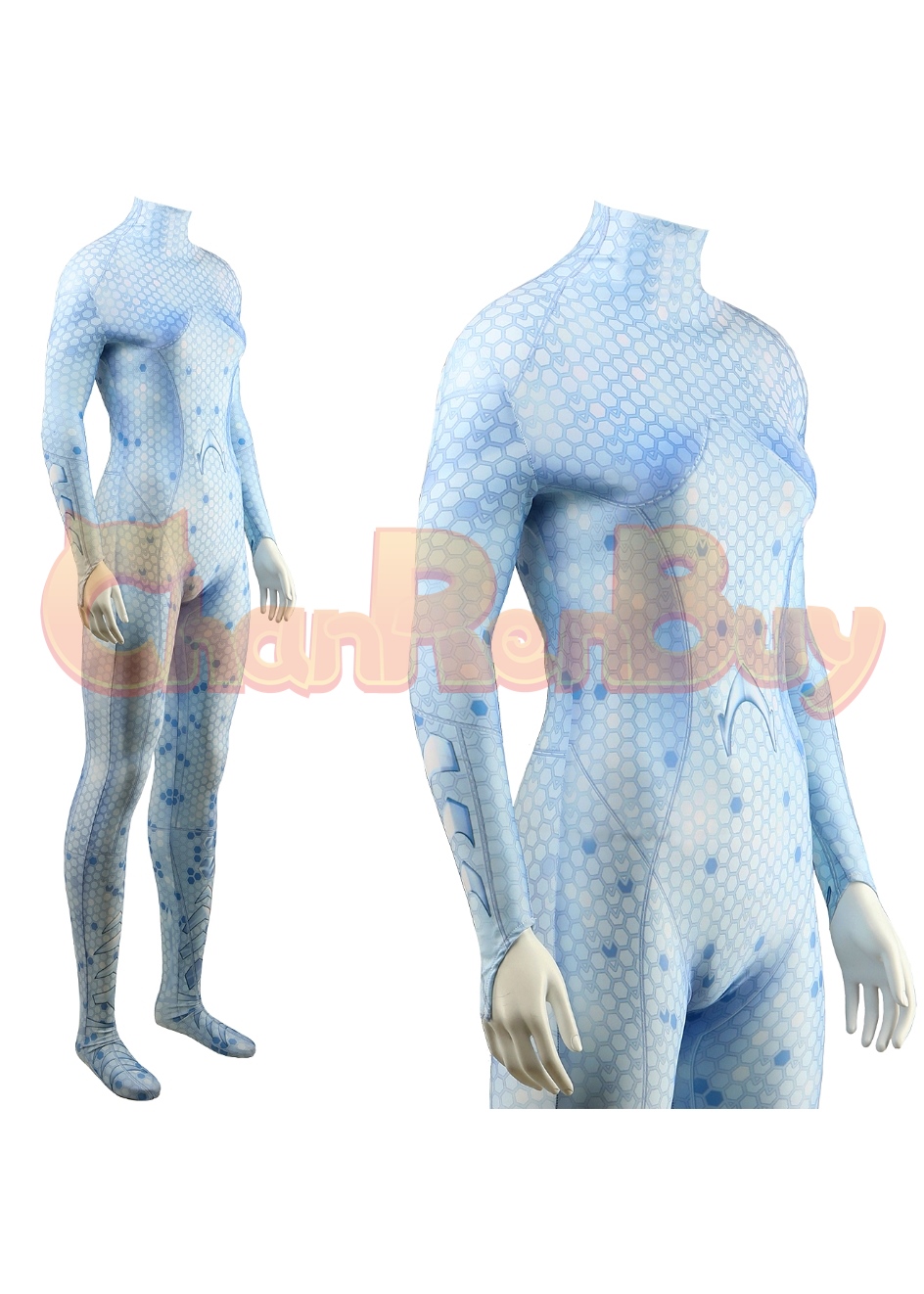 Aquaman and the Lost Kingdom Costume Bodysuit Queen Atlanna Cosplay for Adult Kid