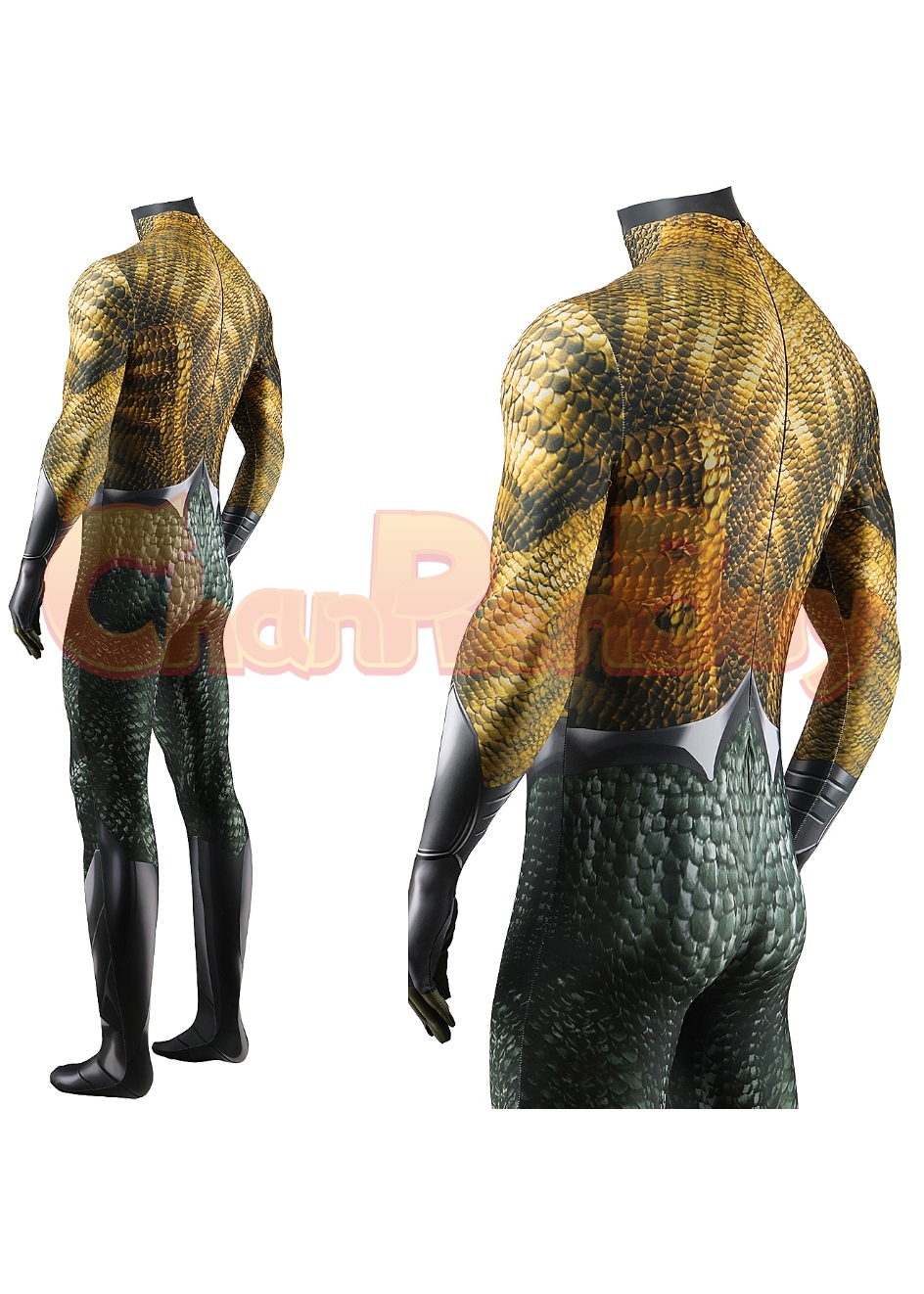 Aquaman Costume Bodysuit Arthur Curry Suit Cosplay for Adult Kid
