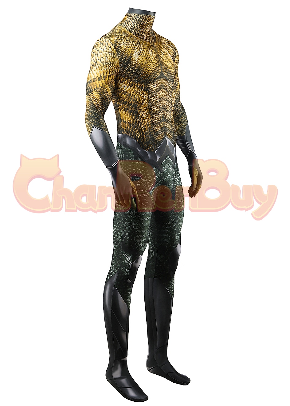 Aquaman Costume Bodysuit Arthur Curry Suit Cosplay for Adult Kid
