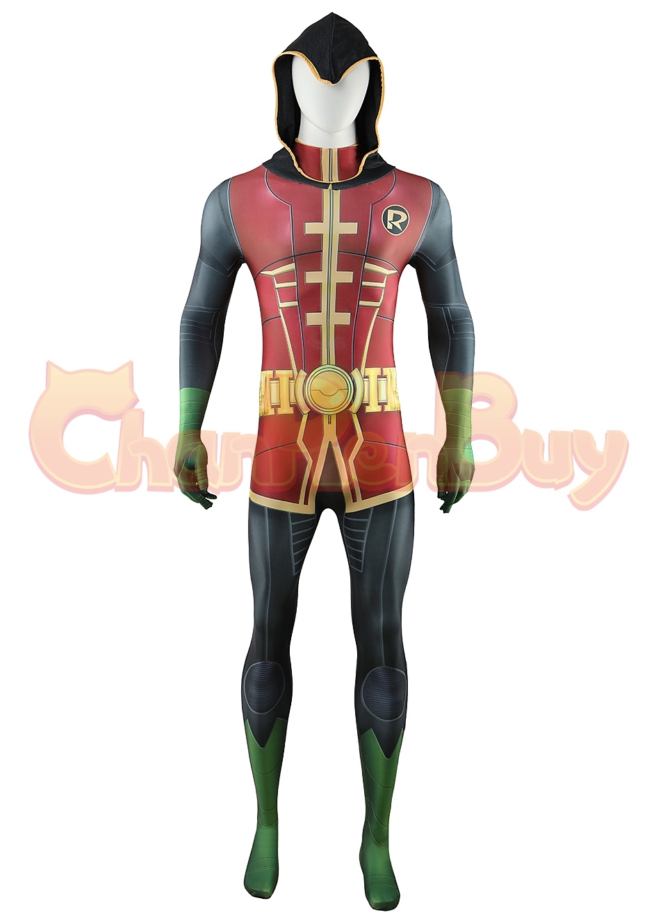 Robin Costume Bodysuit Cosplay for Adult Kid Ver.2