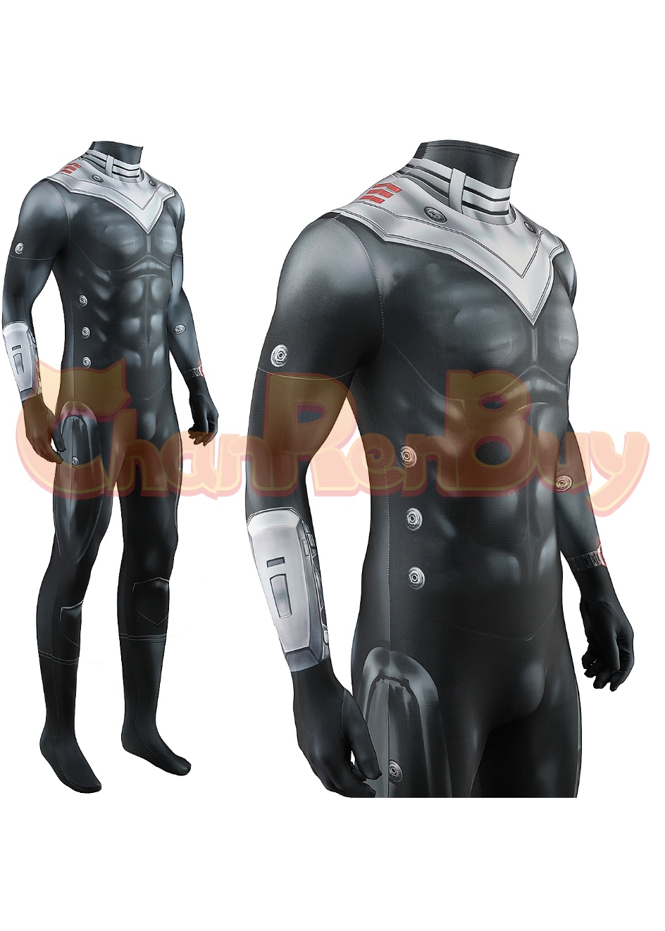 Aquaman and the Lost Kingdom Costume Black Manta Bodysuit Cosplay for Adult Kid