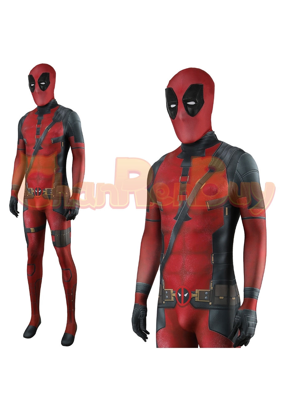 Deadpool 3 Costume Deadpool Bodysuit Cosplay for Adult Kid
