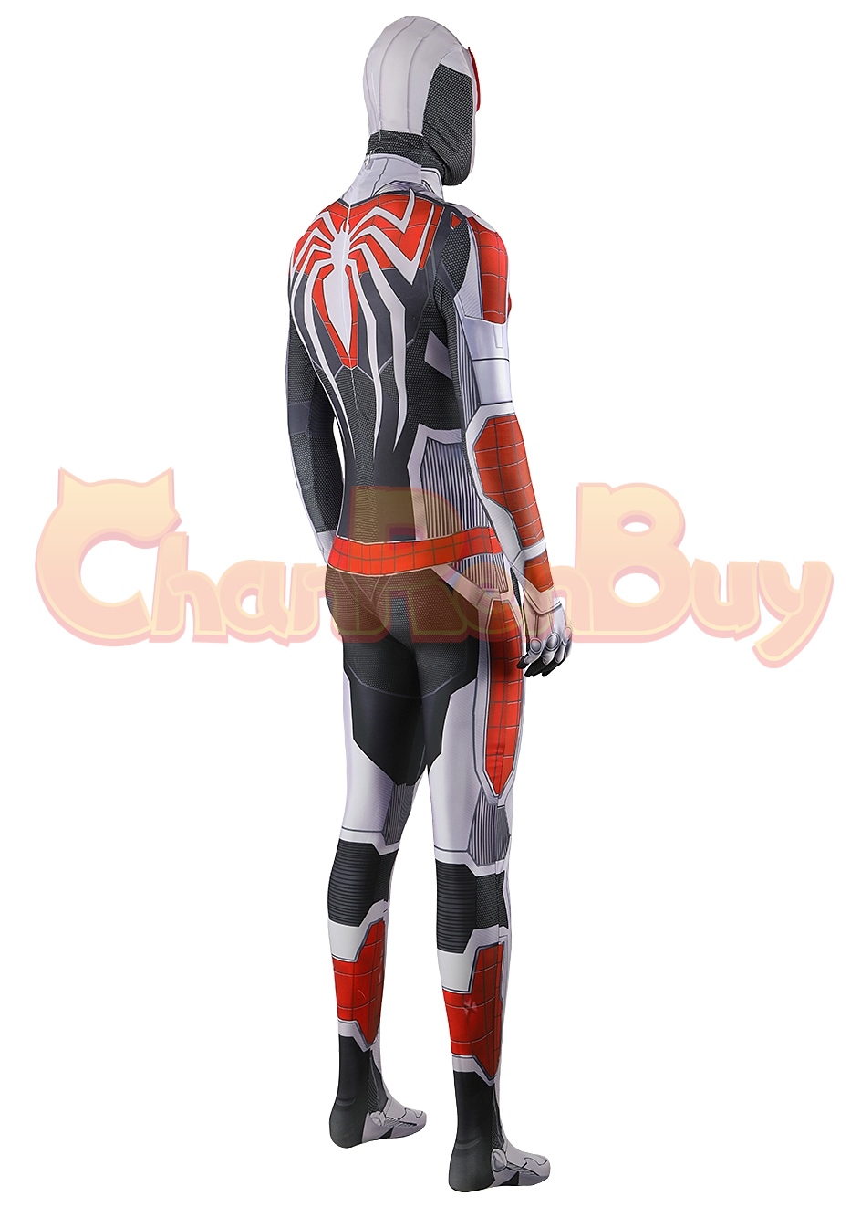 Marvel Spider-Man Costume Spider-Man 2099 White Suit Bodysuit Cosplay for Adult Kid