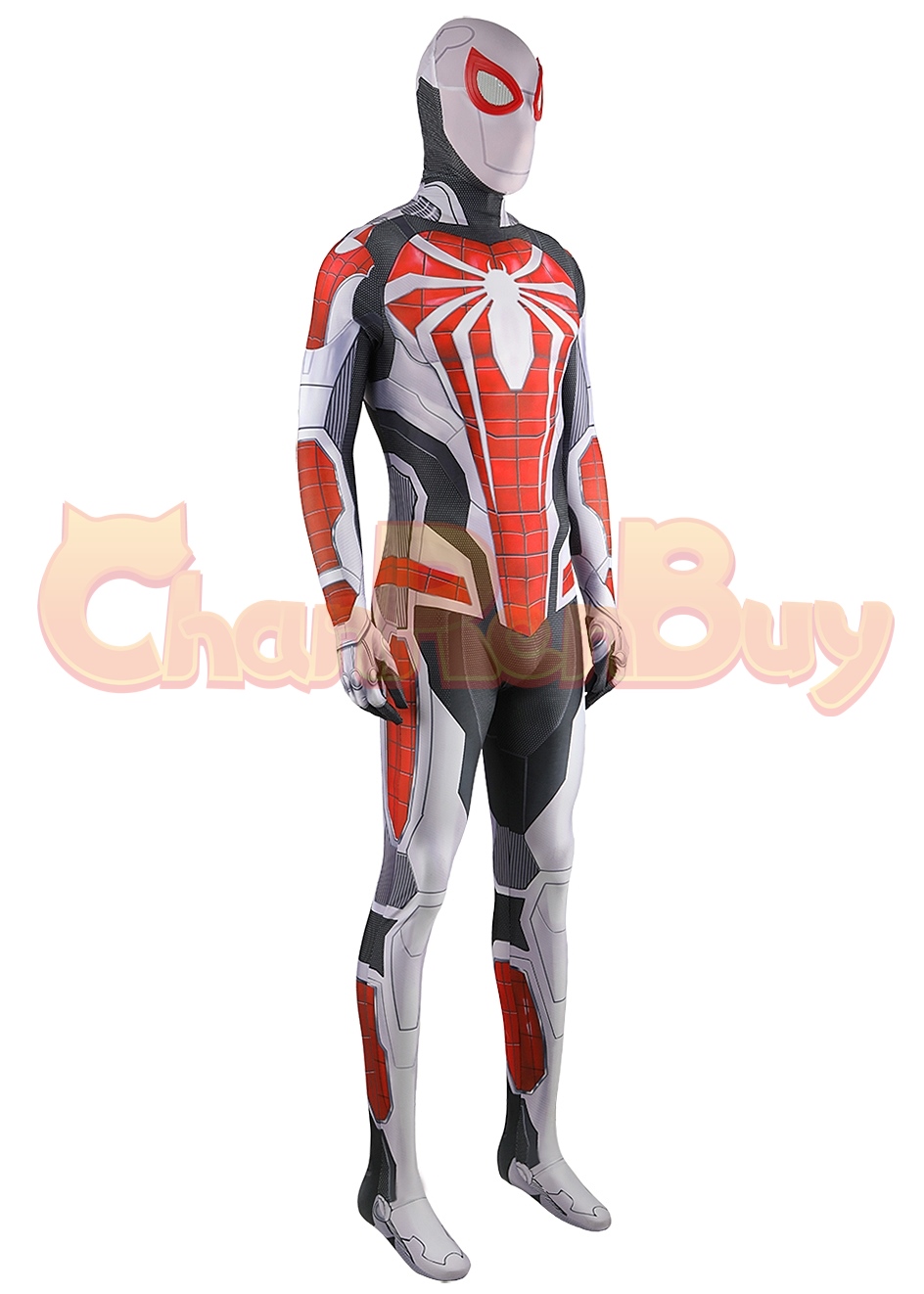 Marvel Spider-Man Costume Spider-Man 2099 White Suit Bodysuit Cosplay for Adult Kid