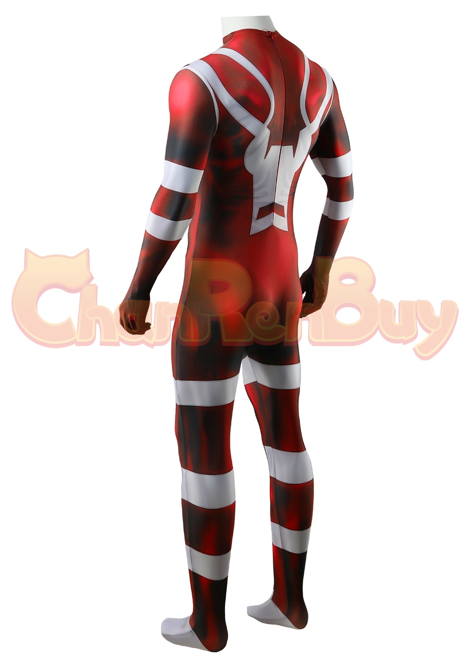 Red Raven Comics Costume Makkari Bodysuit Cosplay for Adult Kid