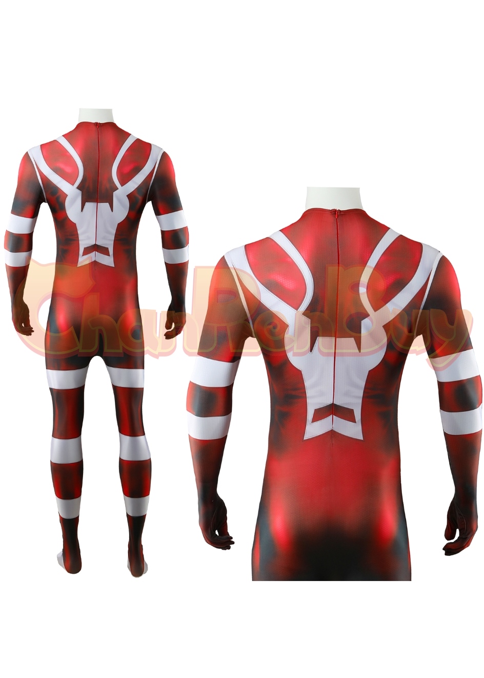 Red Raven Comics Costume Makkari Bodysuit Cosplay for Adult Kid