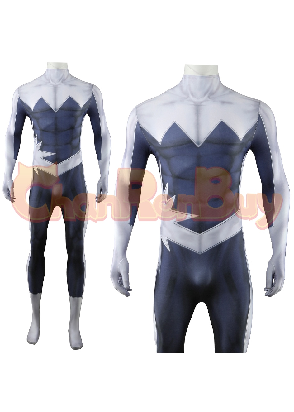 The X-Men Costume Northstar Bodysuit Cosplay for Adult Kids