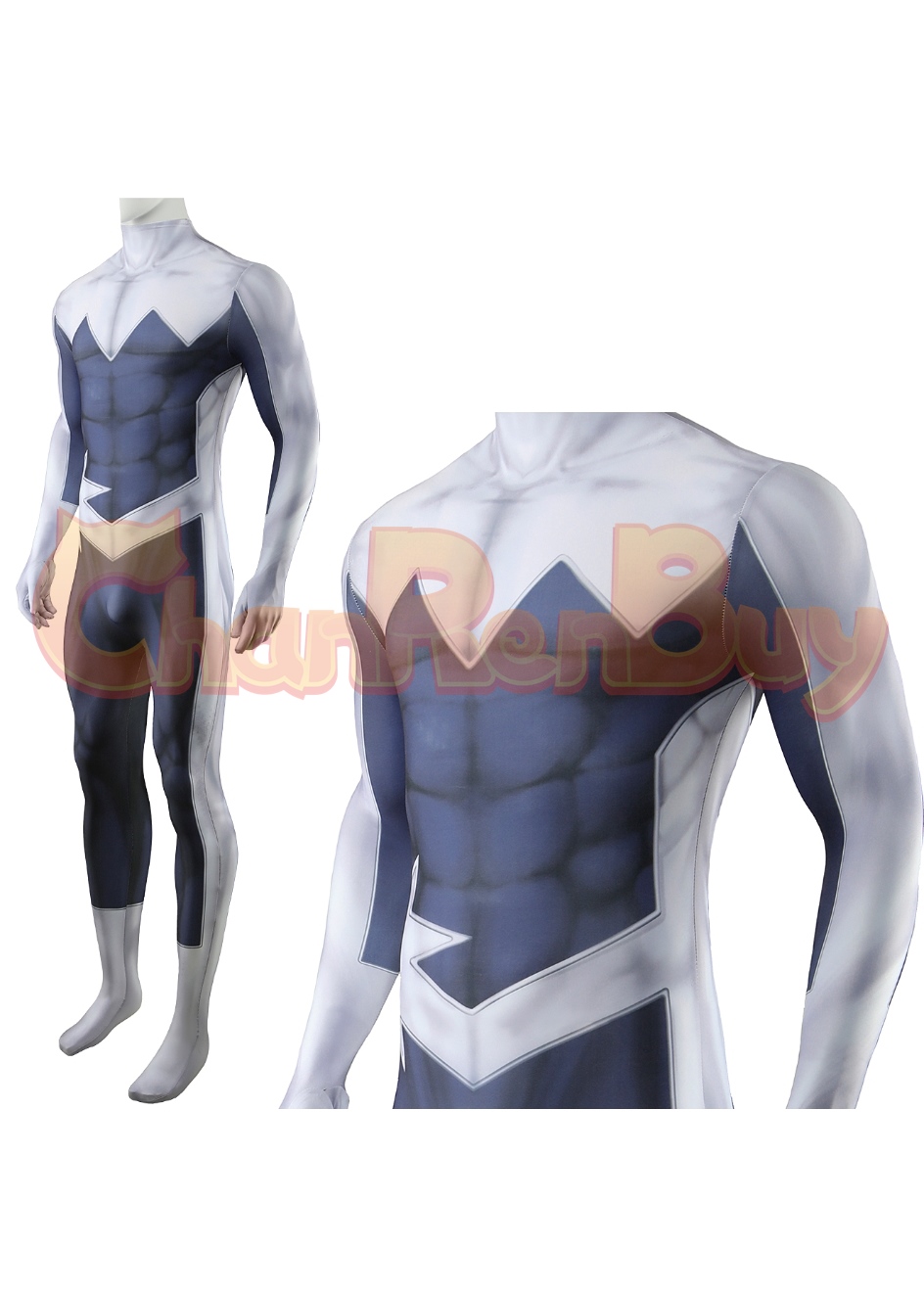The X-Men Costume Northstar Bodysuit Cosplay for Adult Kids