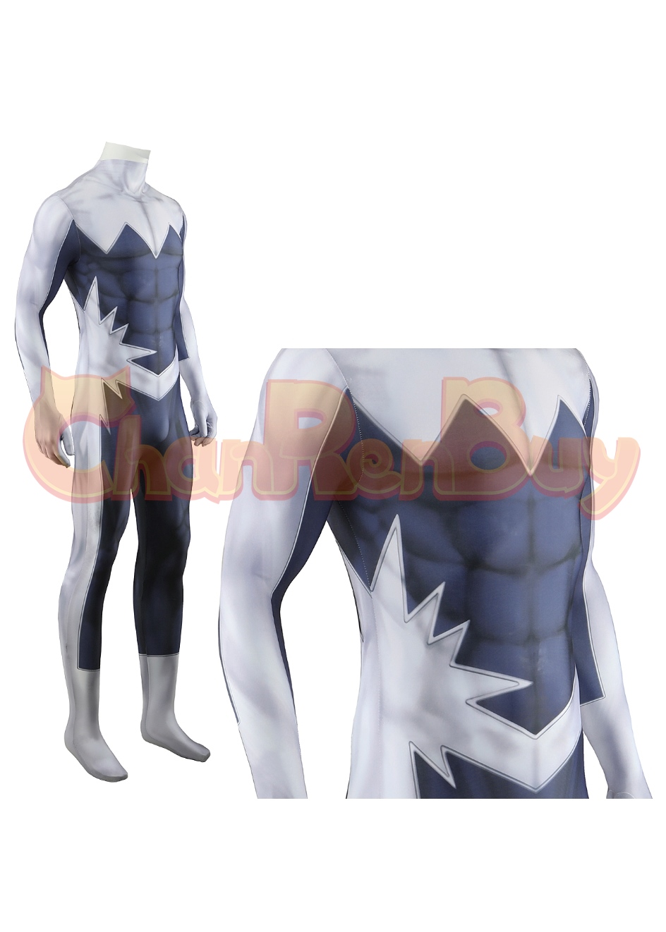 The X-Men Costume Northstar Bodysuit Cosplay for Adult Kids