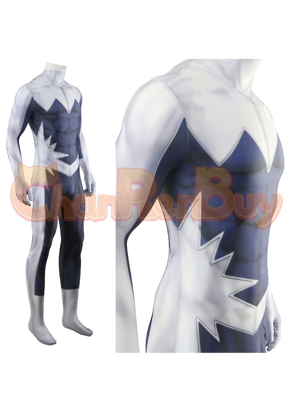 The X-Men Costume Northstar Bodysuit Cosplay for Adult Kids