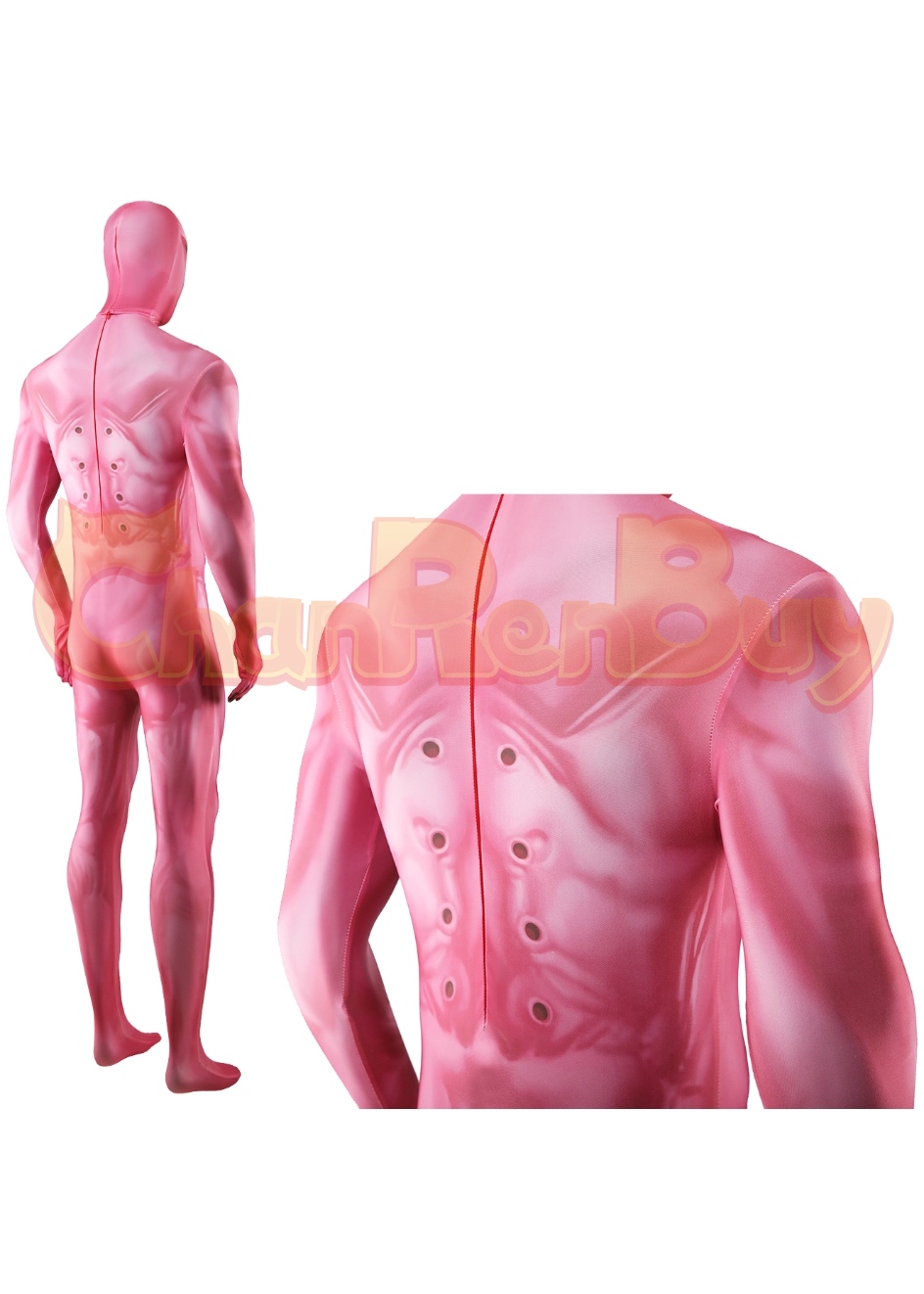 Dragon Ball Costume Majin Buu Bodysuit Cosplay for Adult Kids