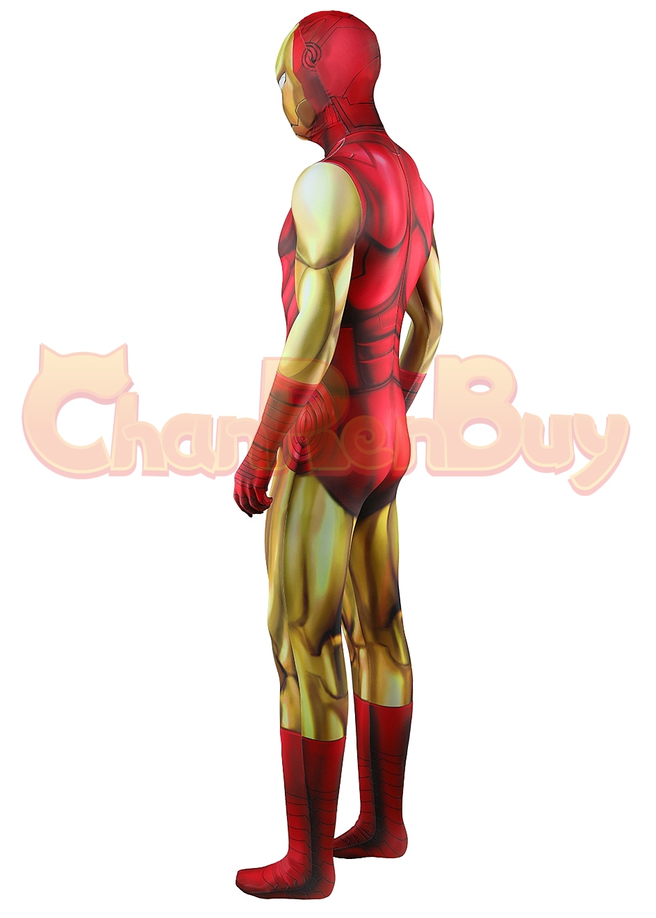 Iron Man Costume Bodysuit Cosplay for Adult Kids