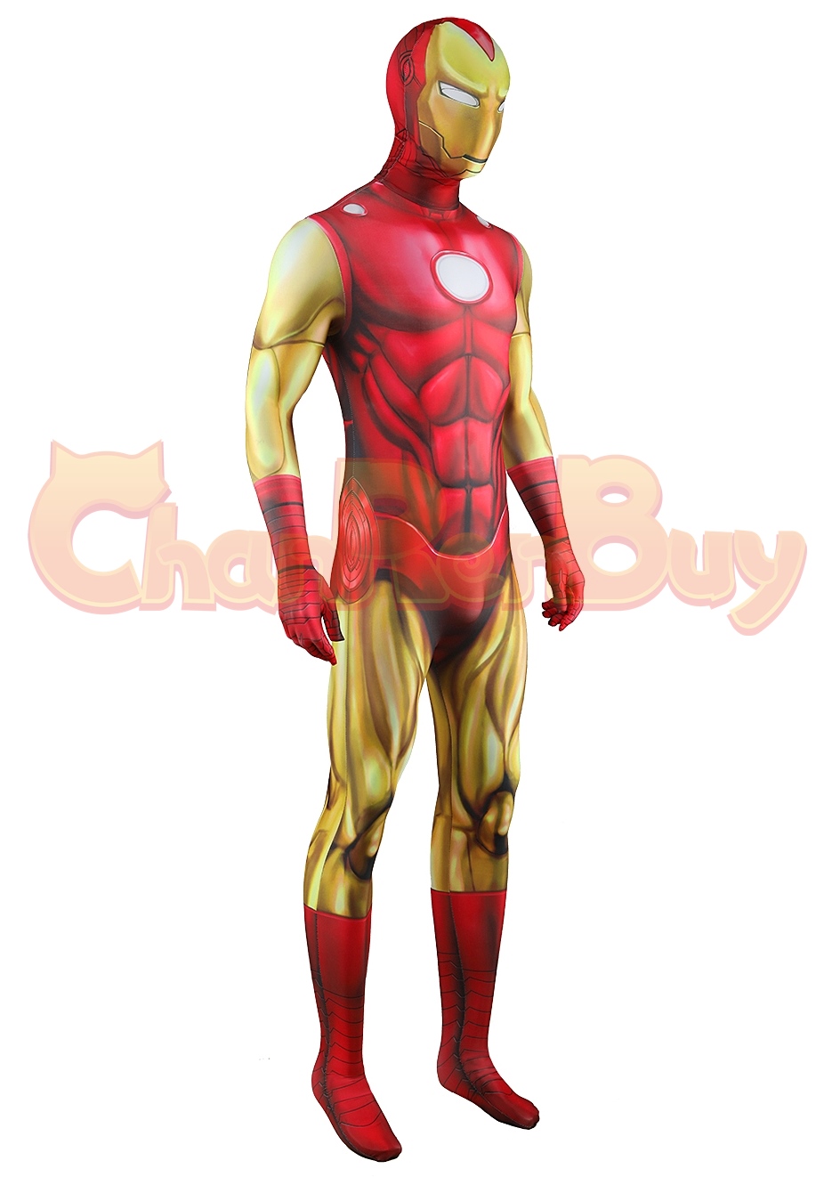 Iron Man Costume Bodysuit Cosplay for Adult Kids