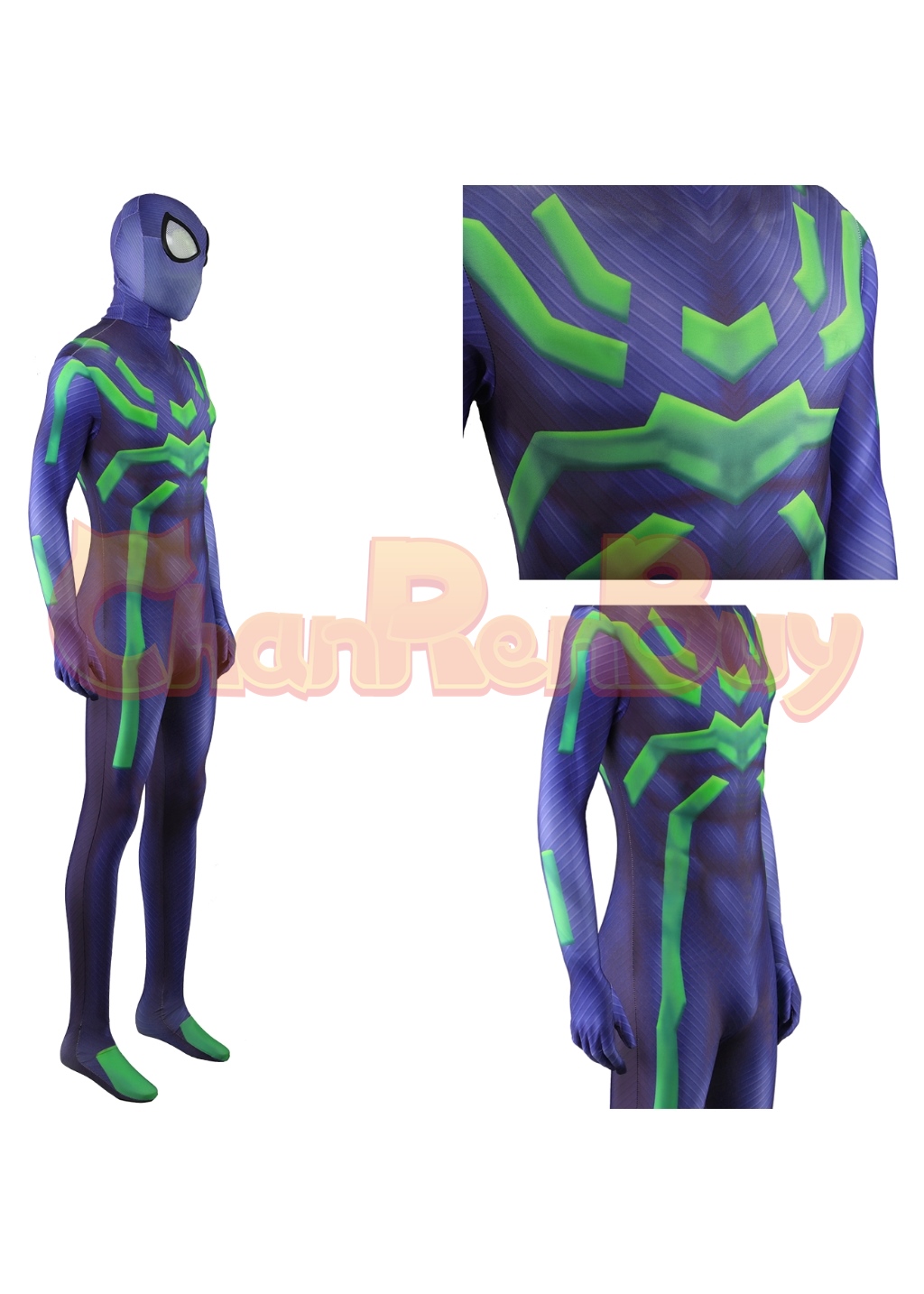 Marvel's Spider-Man Costume Spider-Man Stealth Bodysuit Cosplay for Adult Kids