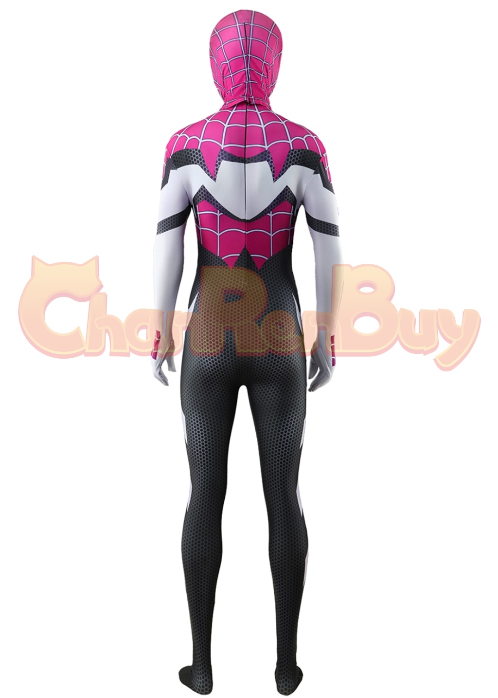 Spider-Man Across the Spider-Verse Costume Gwen Stacy Bodysuit Cosplay for Adult Kids Ver.1