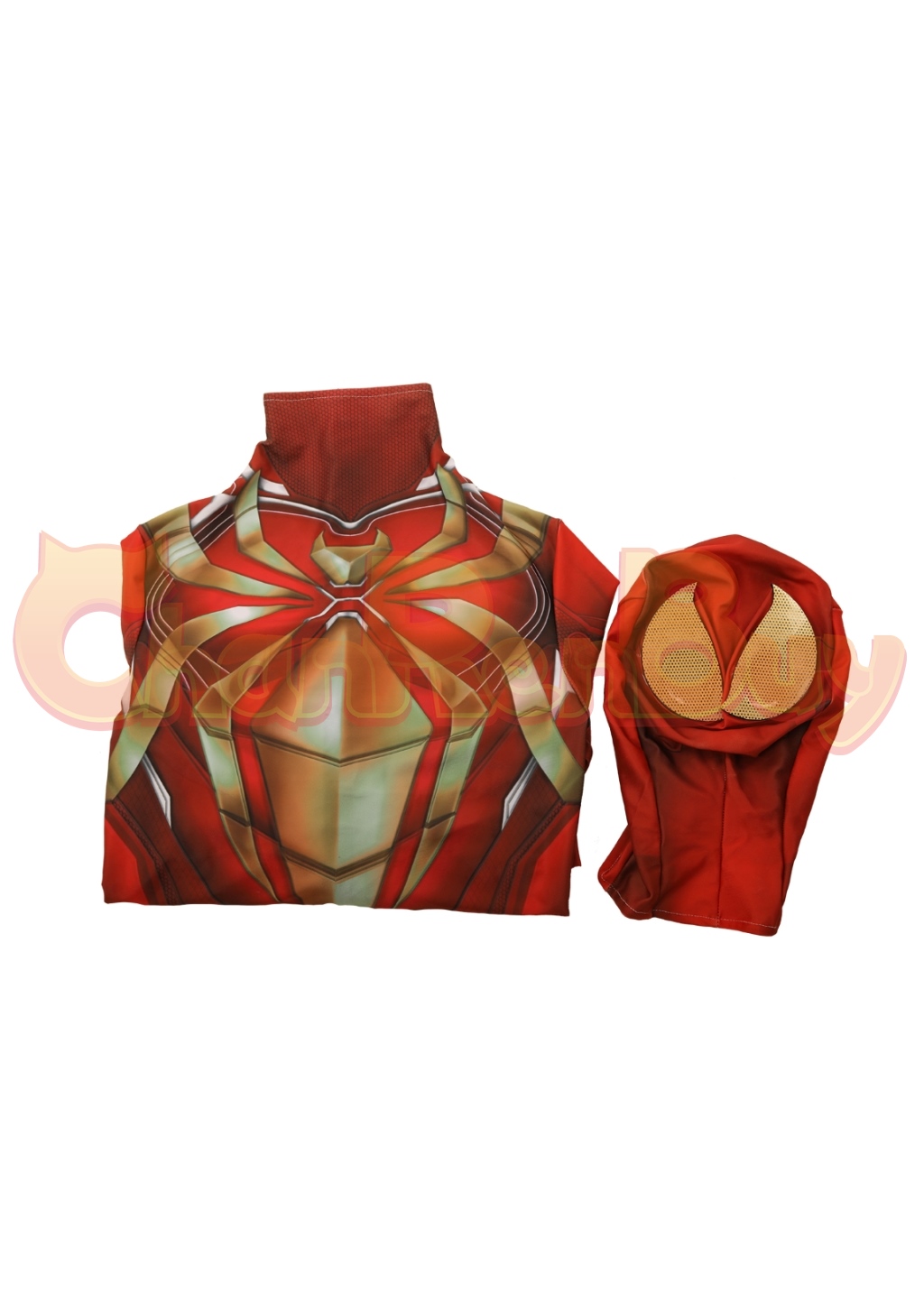 Iron Man Costume Bodysuit Cosplay for Adult Kids Ver.2