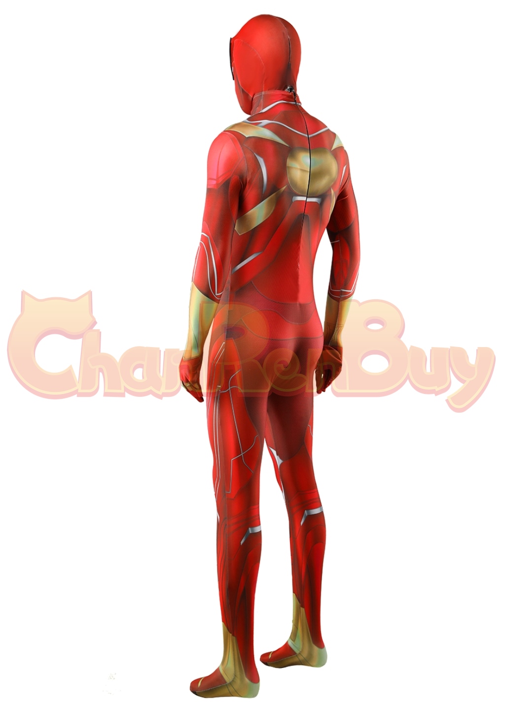 Iron Man Costume Bodysuit Cosplay for Adult Kids Ver.2