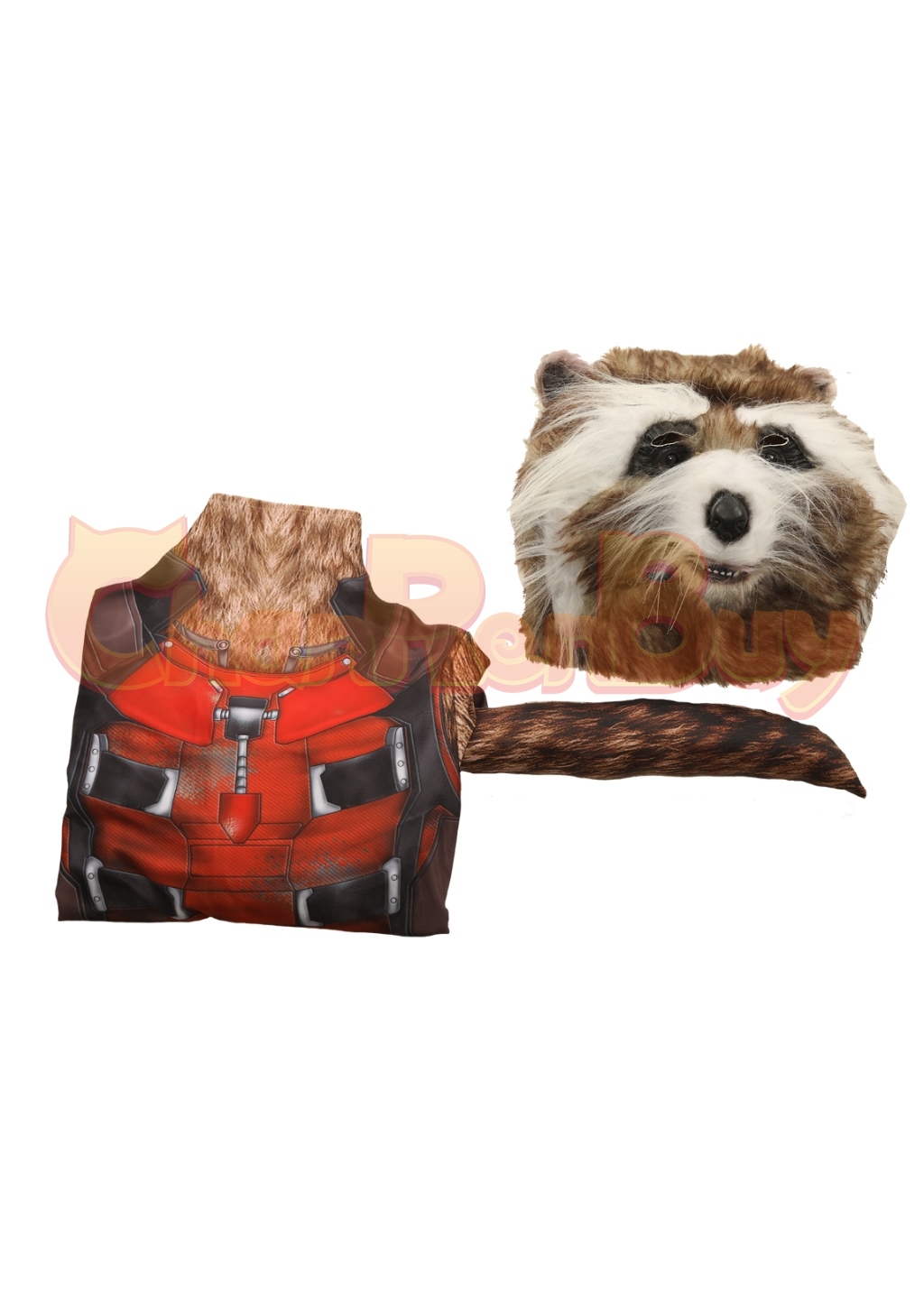 Guardians of the Galaxy Vol. 3 Costume Rocket Cosplay for Adult Kids