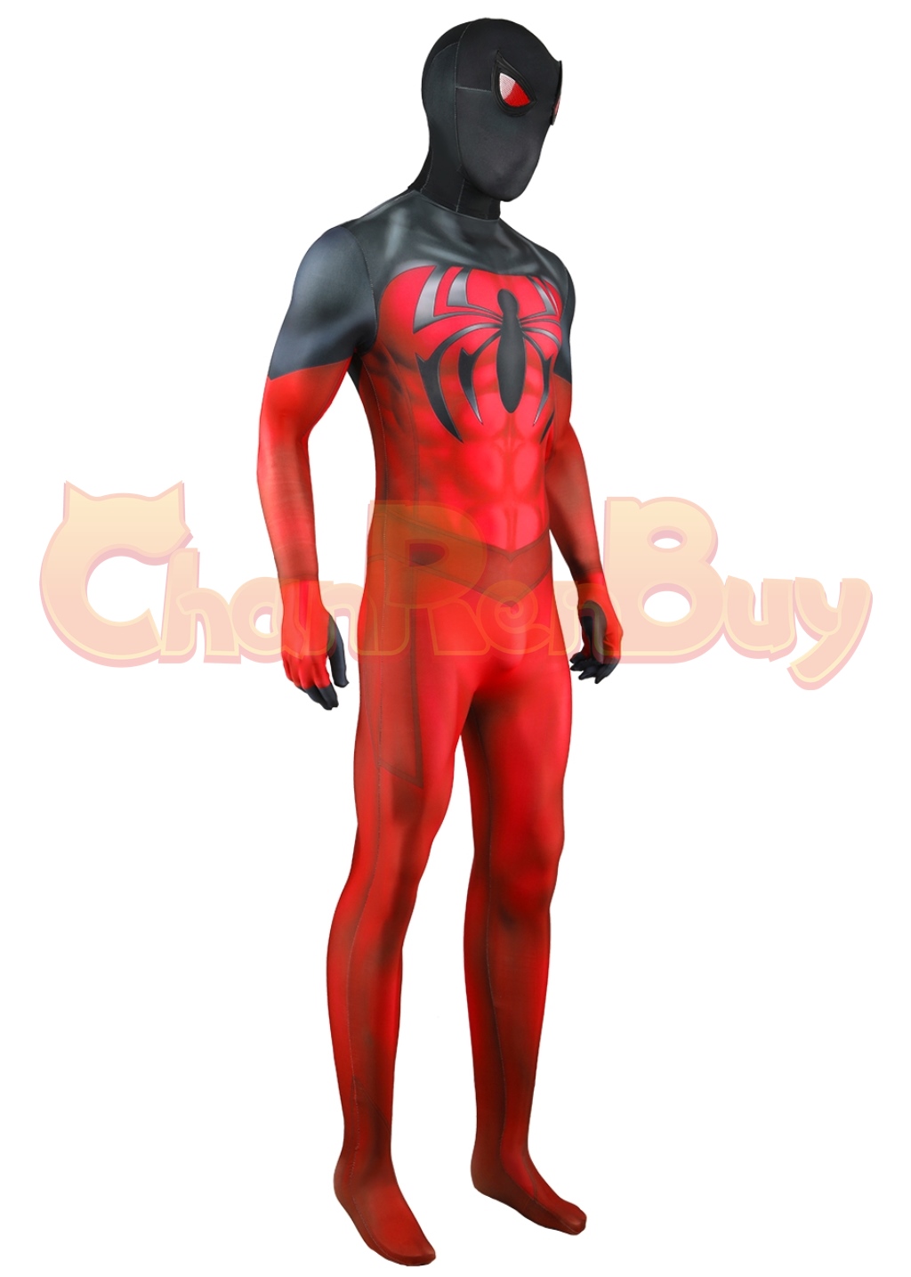Ultimate Spider-Man Costume Scarlet Spider Bodysuit Cosplay for Adult Kids