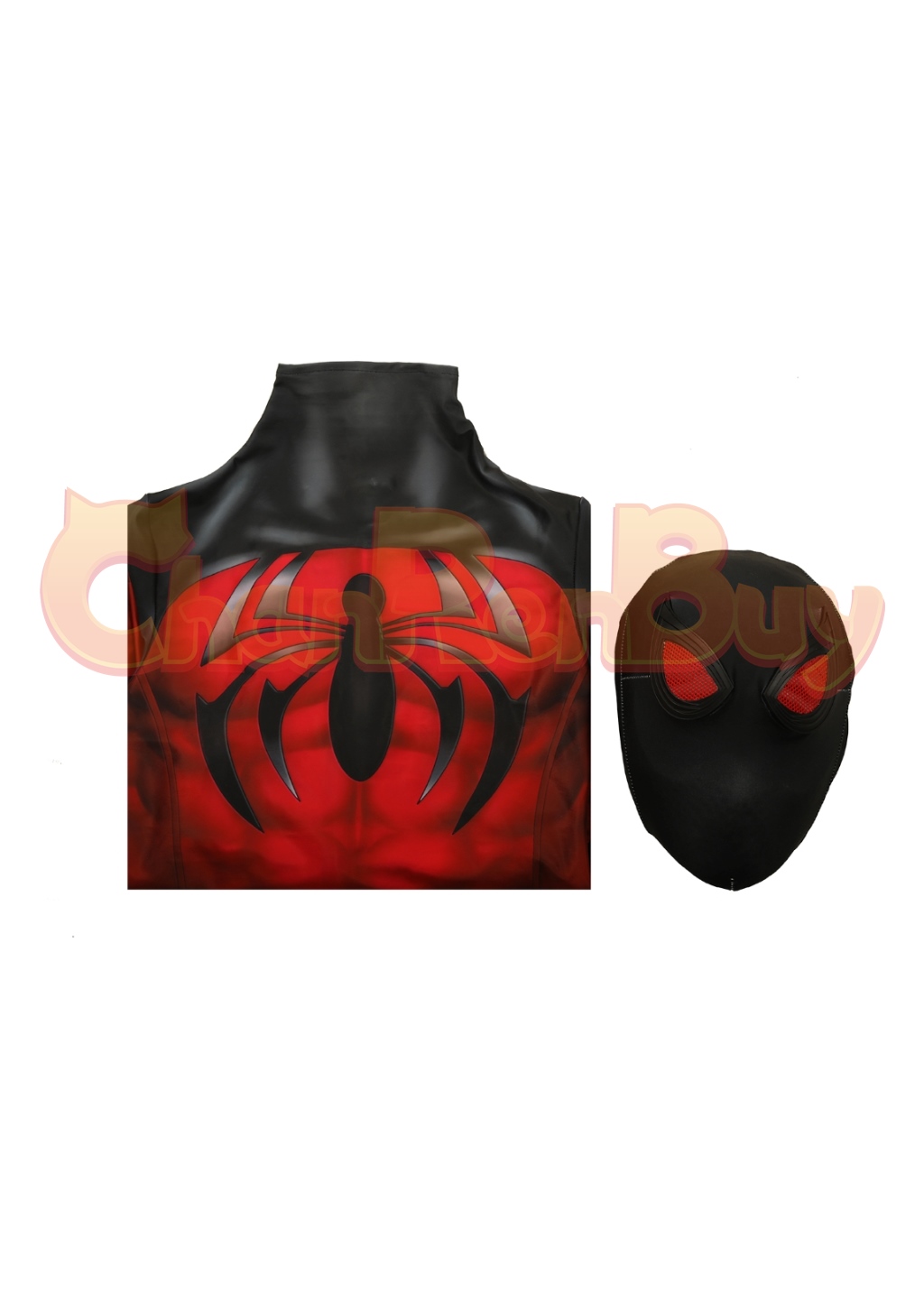 Ultimate Spider-Man Costume Scarlet Spider Bodysuit Cosplay for Adult Kids