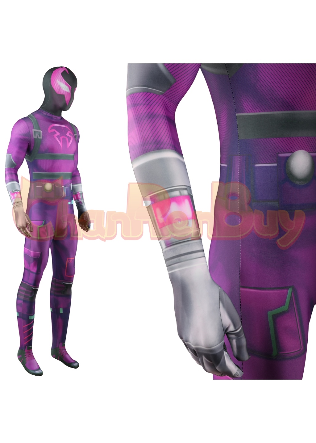 Spider-Man: Into the Spider-Verse Costume Prowler Bodysuit Cosplay for Adult Kids