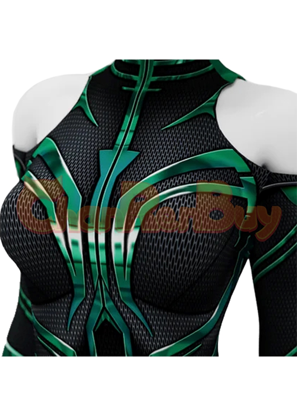 Thor: Ragnarok Hela Costume Goddess of Death Bodysuit Cosplay for Adult Kids