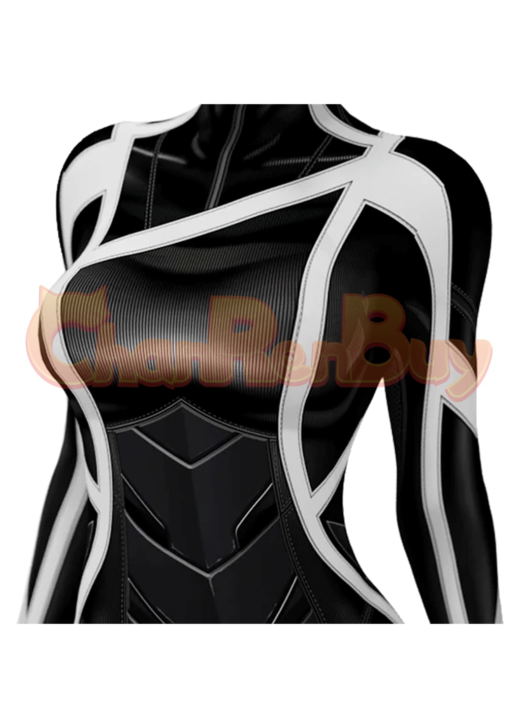 Marvel's Spider-Man 2 Costume Black Cat Bodysuit Cosplay for Adult Kids