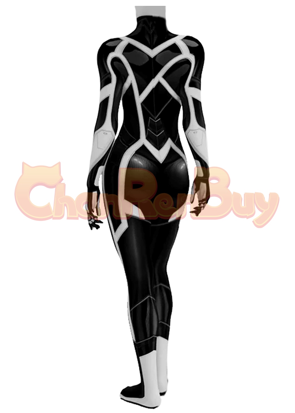 Marvel's Spider-Man 2 Costume Black Cat Bodysuit Cosplay for Adult Kids